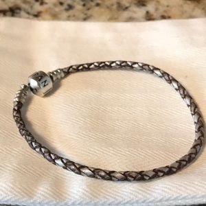 Pandora leather bracelet
